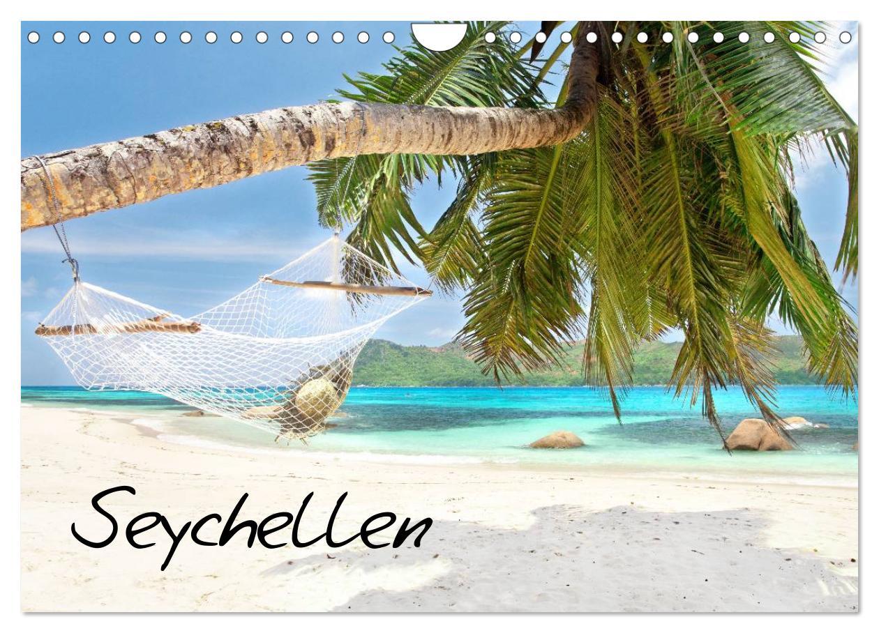 Cover: 9783435804450 | Seychellen (Wandkalender 2025 DIN A4 quer), CALVENDO Monatskalender