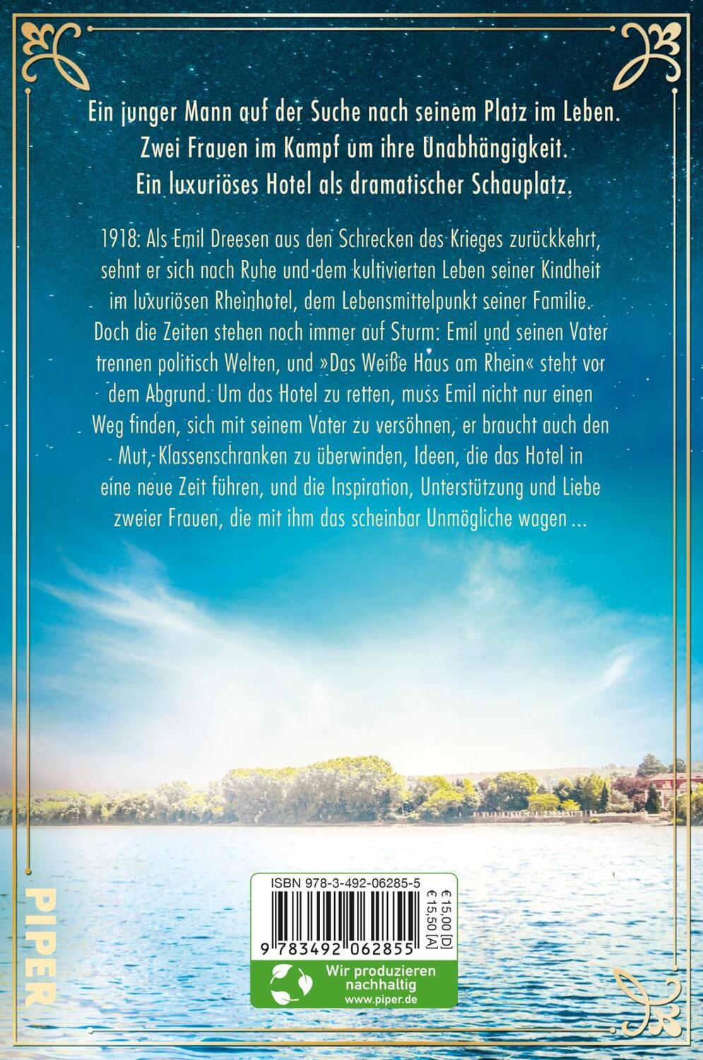 Rückseite: 9783492062855 | Das Weiße Haus am Rhein | Roman Das Buch zur packenden ARD-Serie