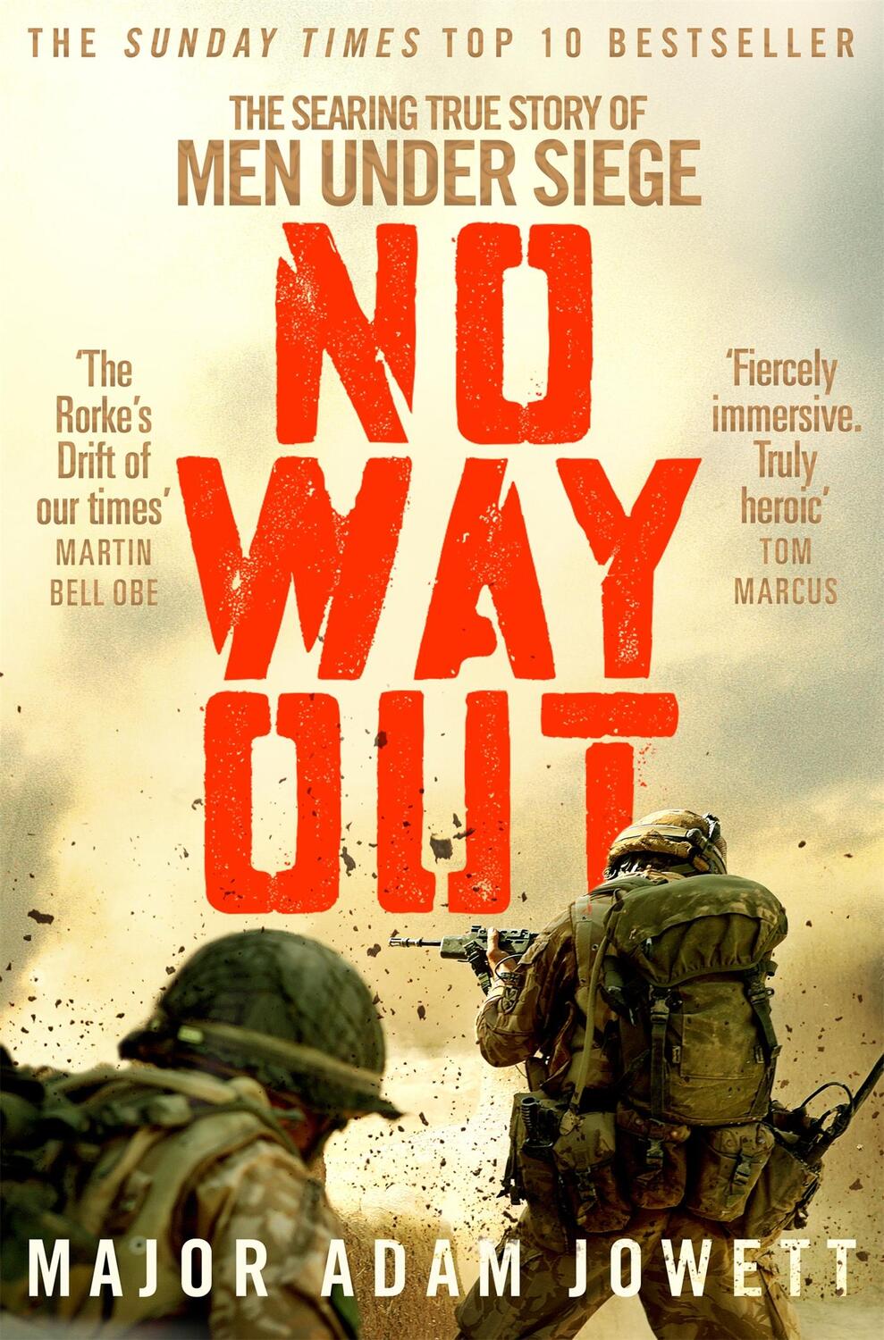 Cover: 9781509864737 | No Way Out | The Searing True Story of Men Under Siege | Adam Jowett