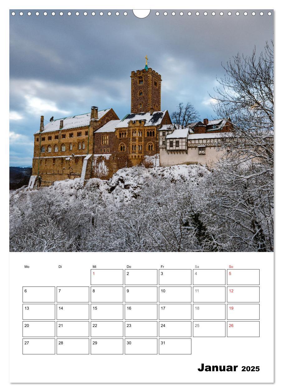 Bild: 9783435921706 | Die Thüringer Wartburg (Wandkalender 2025 DIN A3 hoch), CALVENDO...