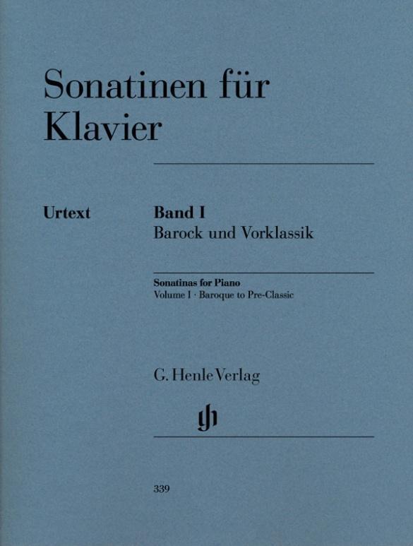 Cover: 9790201803395 | Sonatinen für Klavier - Band I, Barock und Vorklassik | Herttrich