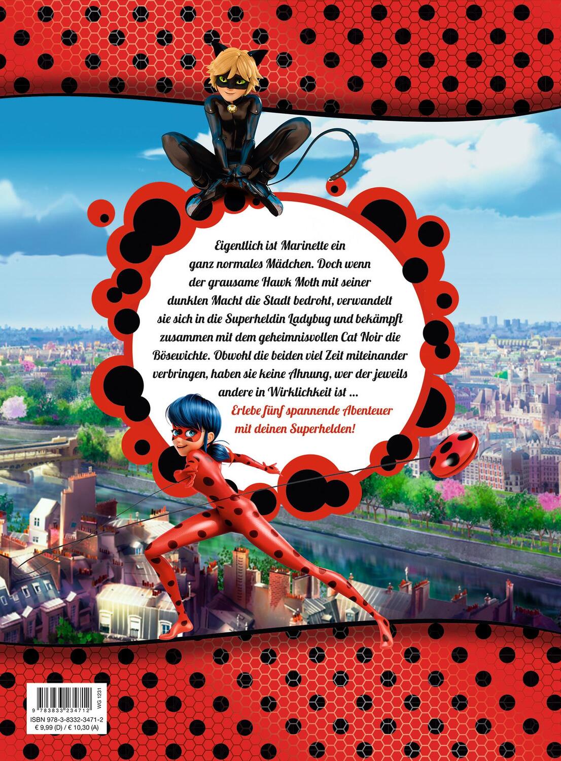 Rückseite: 9783833234712 | Miraculous: Die schönsten Geschichten von Ladybug und Cat Noir | Buch