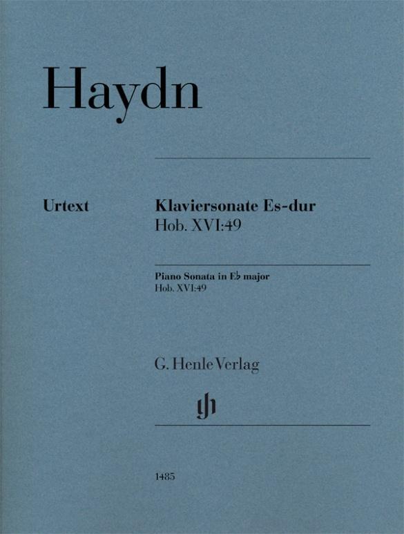 Cover: 9790201814858 | Haydn, Joseph - Klaviersonate Es-dur Hob. XVI:49 | Georg Feder | Buch