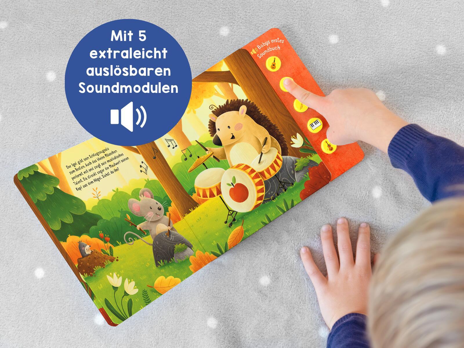 Bild: 9783845860794 | Hör mal, so klingt die Musik! | Babys erstes Soundbuch | Sarah Dietz