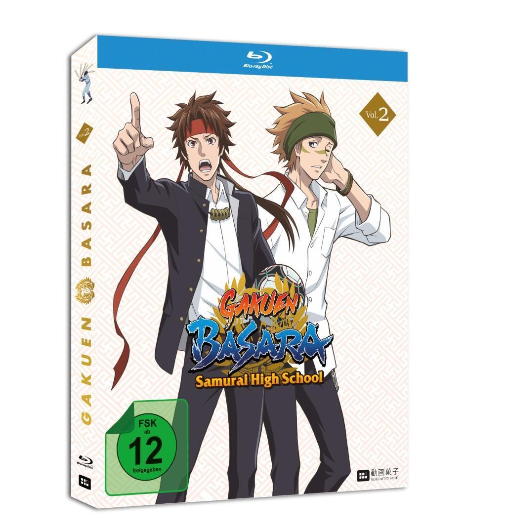 Cover: 4260090988954 | Gakuen Basara - Samurai High School | Vol. 2 | Blu-ray Disc | Deutsch