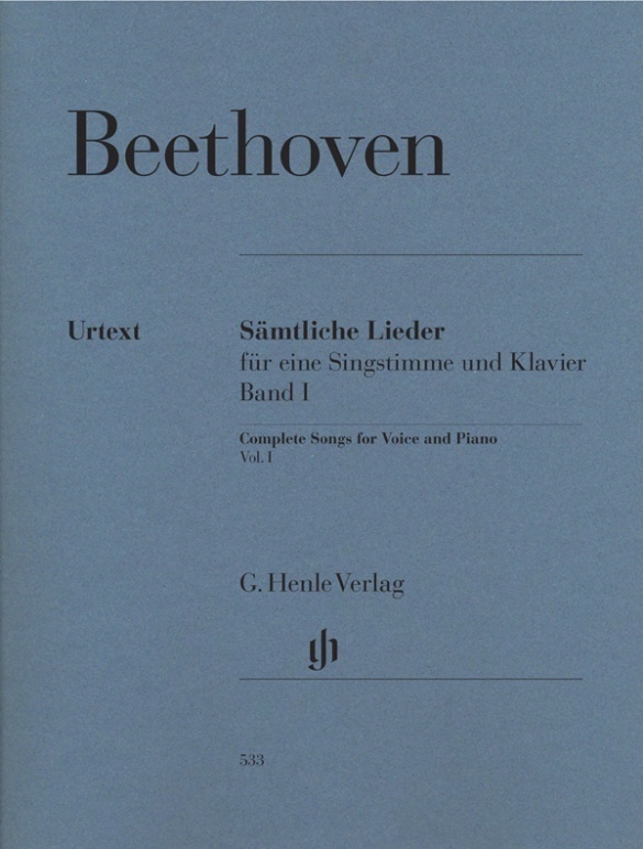 Cover: 9790201805337 | Ludwig van Beethoven - Sämtliche Lieder und Gesänge mit Klavier,...