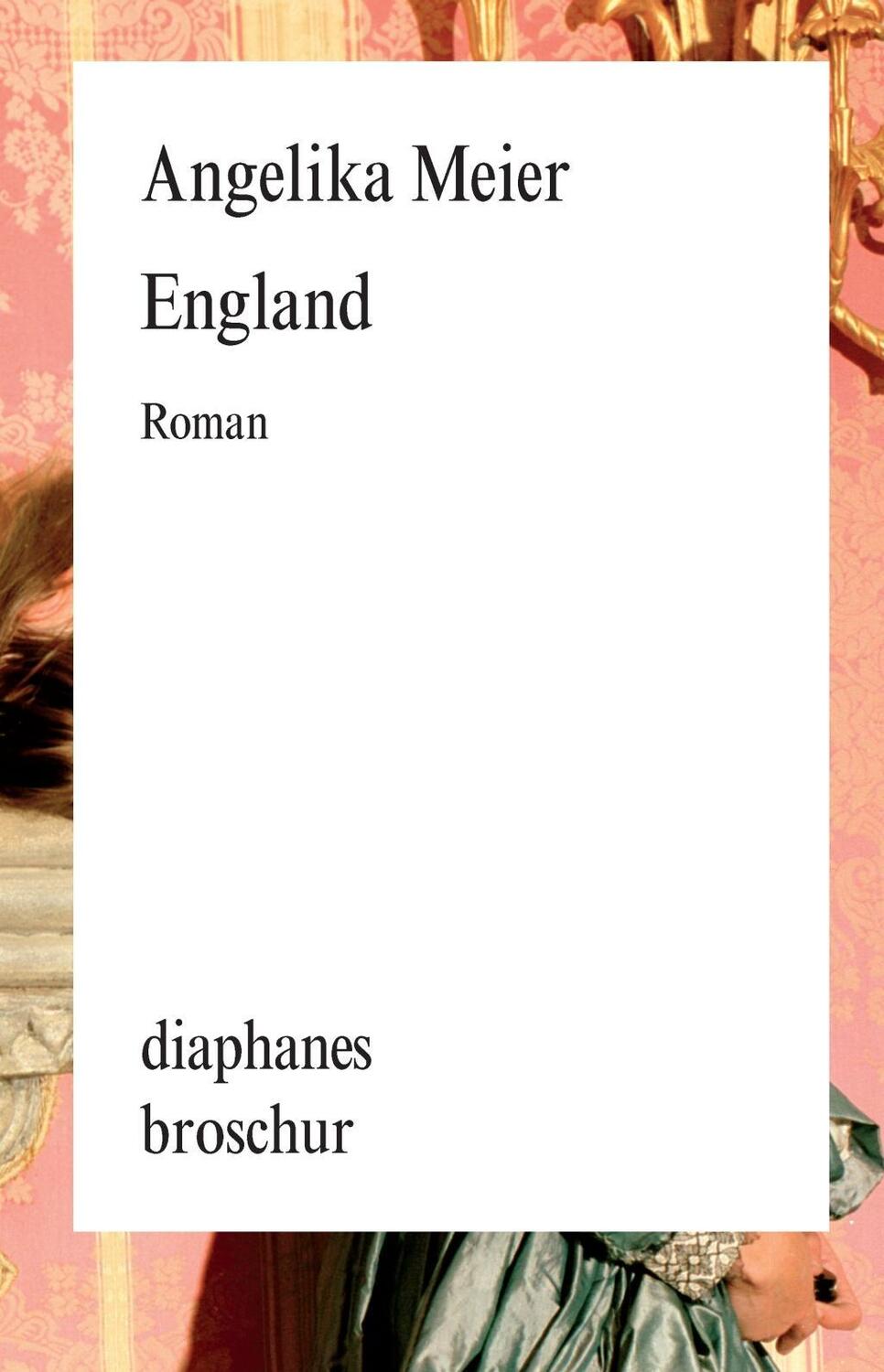 Cover: 9783037345733 | England | Roman, diaphanes Broschur | Angelika Meier | Taschenbuch