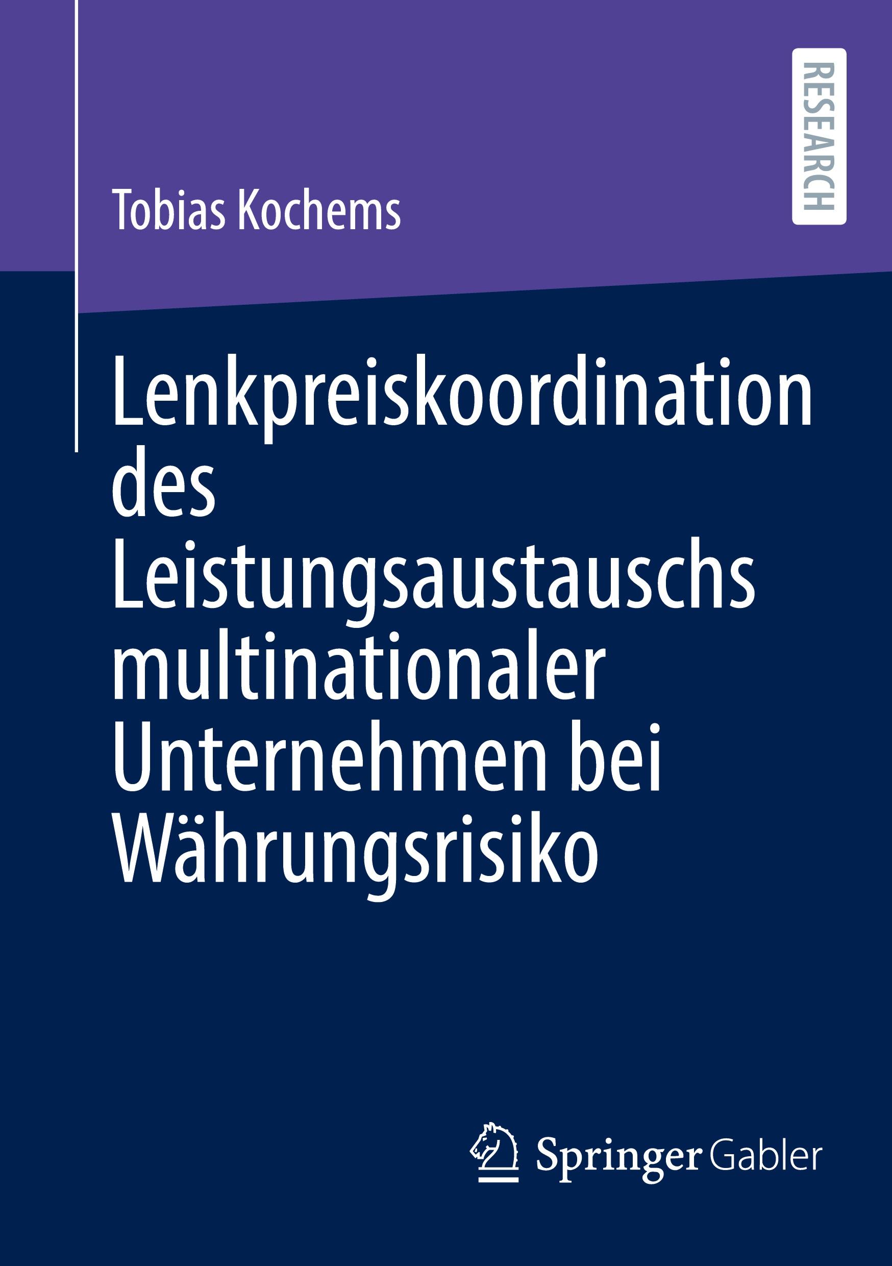 Cover: 9783658460075 | Lenkpreiskoordination des Leistungsaustauschs multinationaler...