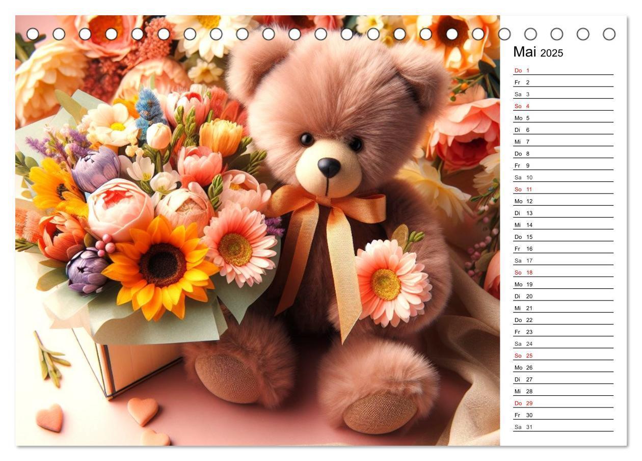 Bild: 9783383772337 | Teddys - Die Jahresreise der KI-Teddybären (Tischkalender 2025 DIN...