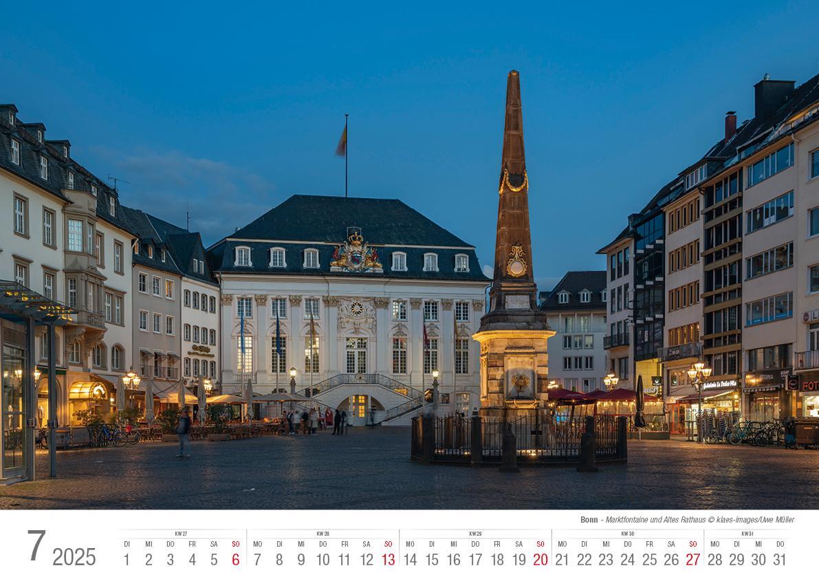 Bild: 9783965352230 | Bonn 2025 Bildkalender A3 quer, spiralgebunden | Holger Klaes | 2025