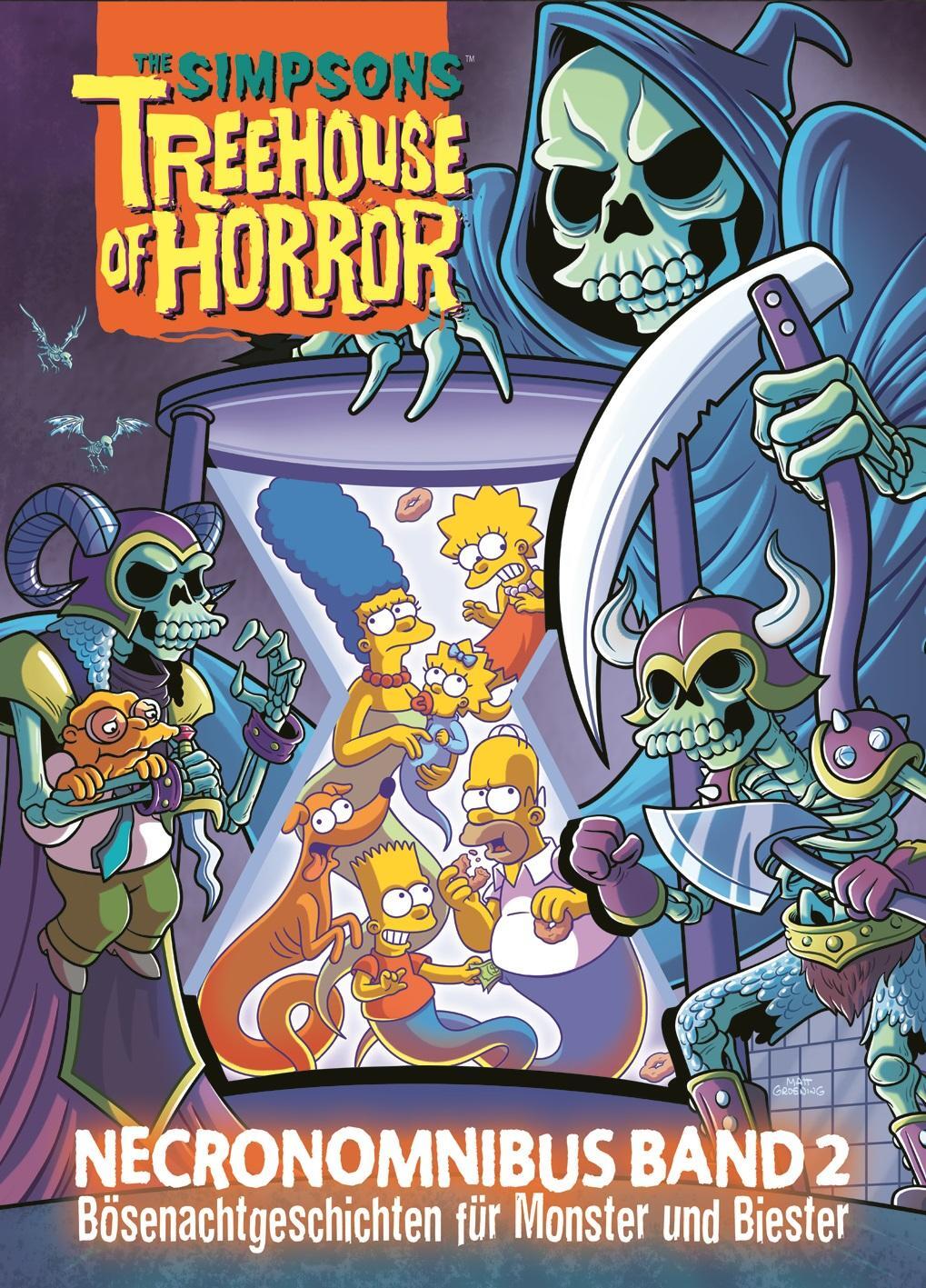 Cover: 9783987211805 | The Simpsons: Treehouse of Horror Necronomnibus. Band 2 | Groening