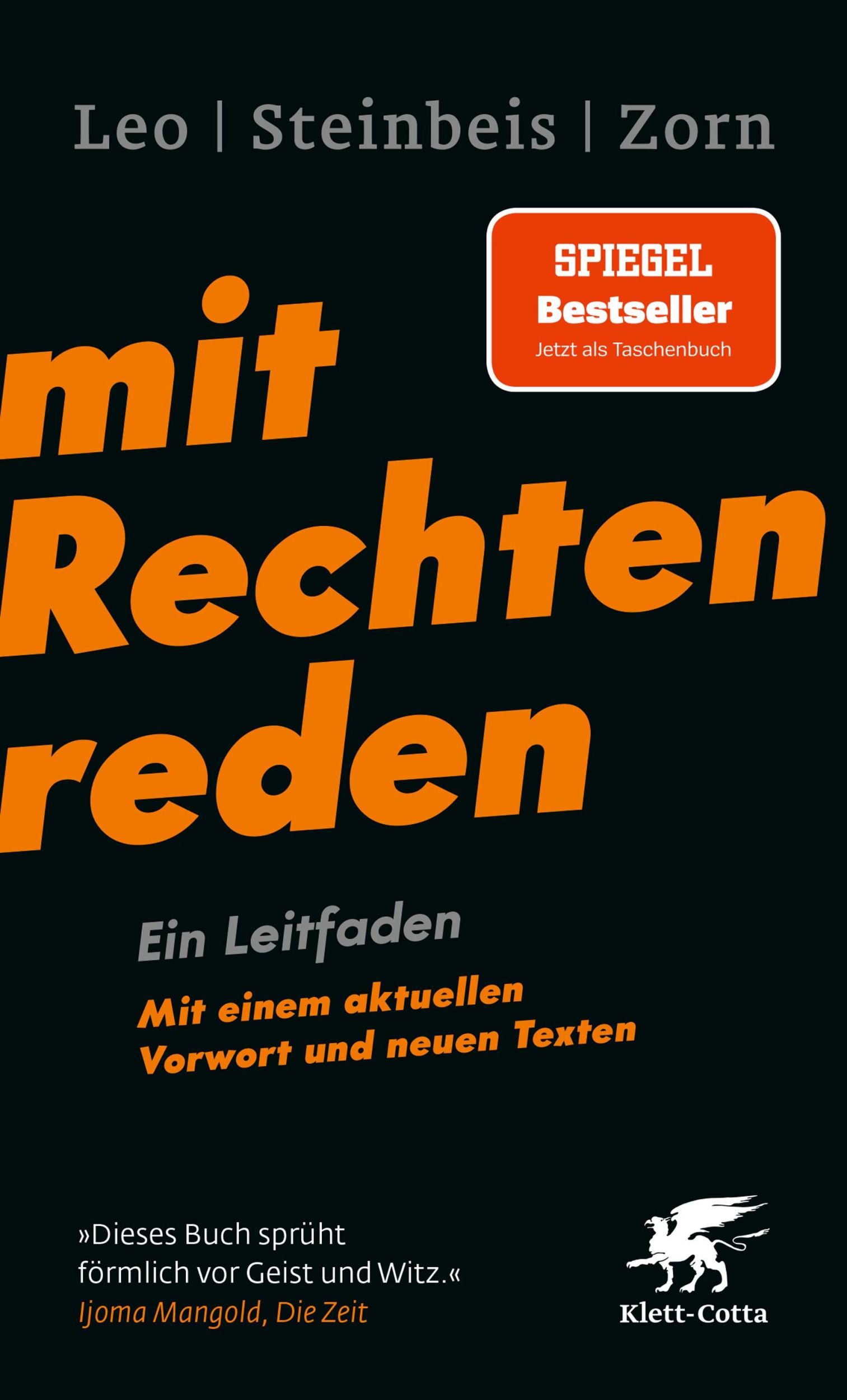 Cover: 9783608988710 | Mit Rechten reden | Ein Leitfaden | Per Leo (u. a.) | Taschenbuch