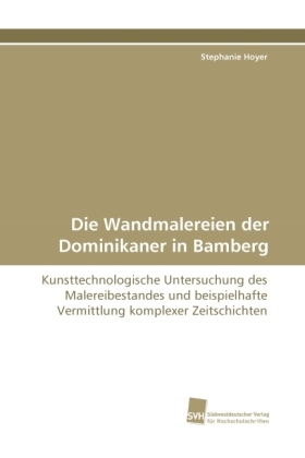 Cover: 9783838121567 | Die Wandmalereien der Dominikaner in Bamberg | Stephanie Hoyer | Buch