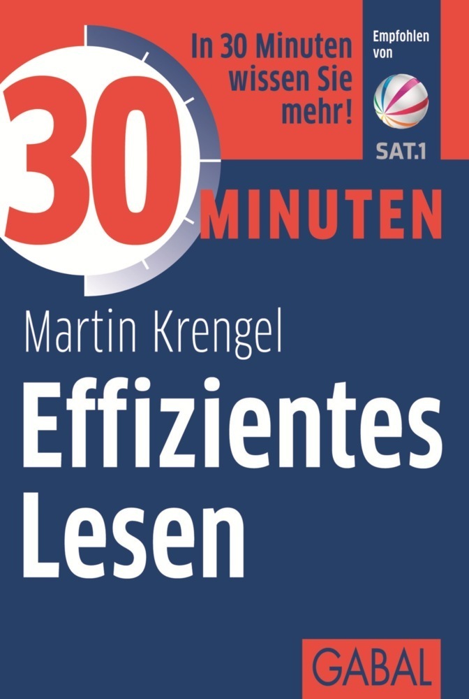 Cover: 9783869364100 | 30 Minuten Effizientes Lesen | Martin Krengel | Taschenbuch | Deutsch