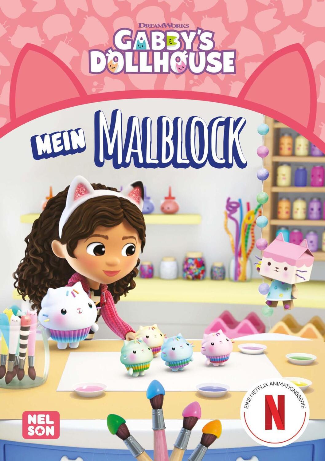 Cover: 9783845125237 | Gabby's Dollhouse: Mein Malblock | Malblock für Kinder ab 4 Jahren