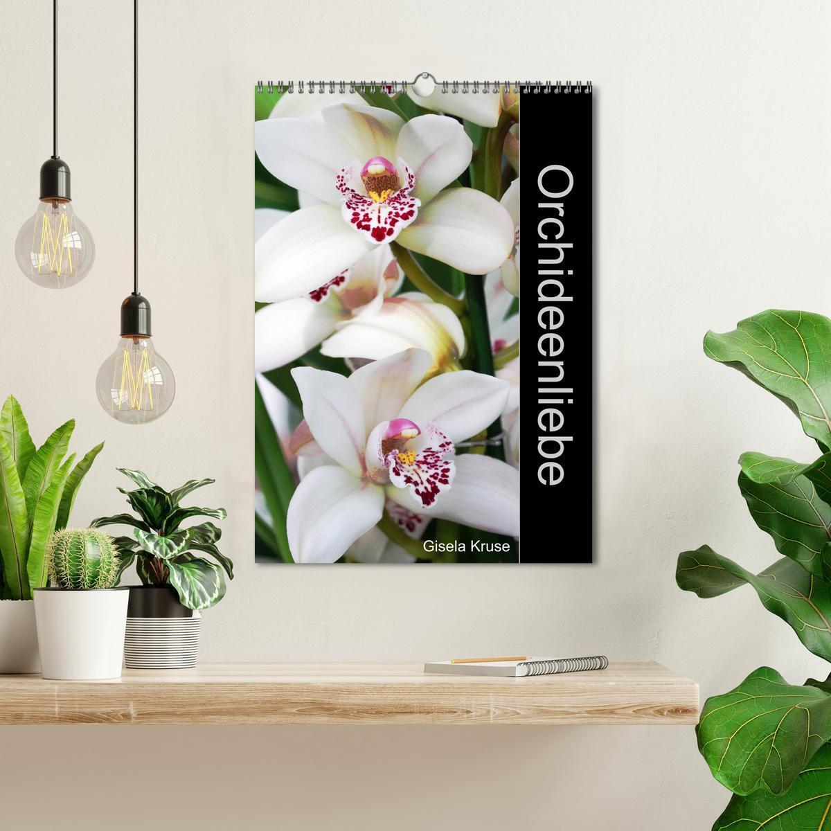 Bild: 9783435970902 | Orchideenliebe (Wandkalender 2025 DIN A3 hoch), CALVENDO...