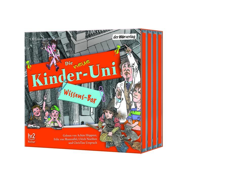 Bild: 9783867178983 | Die NEUE Kinder-Uni Wissens-Box | Volker Ufertinger (u. a.) | Audio-CD