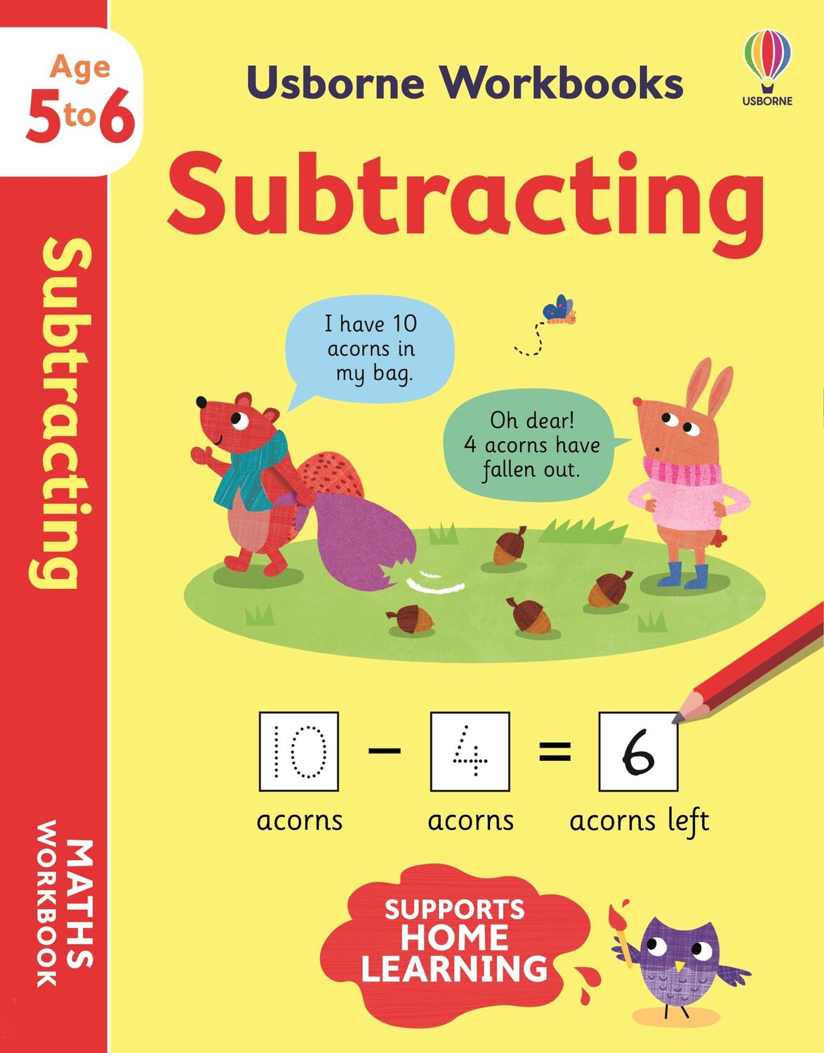 Cover: 9781801313469 | Usborne Workbooks Subtracting 5-6 | Holly Bathie | Taschenbuch | 2022