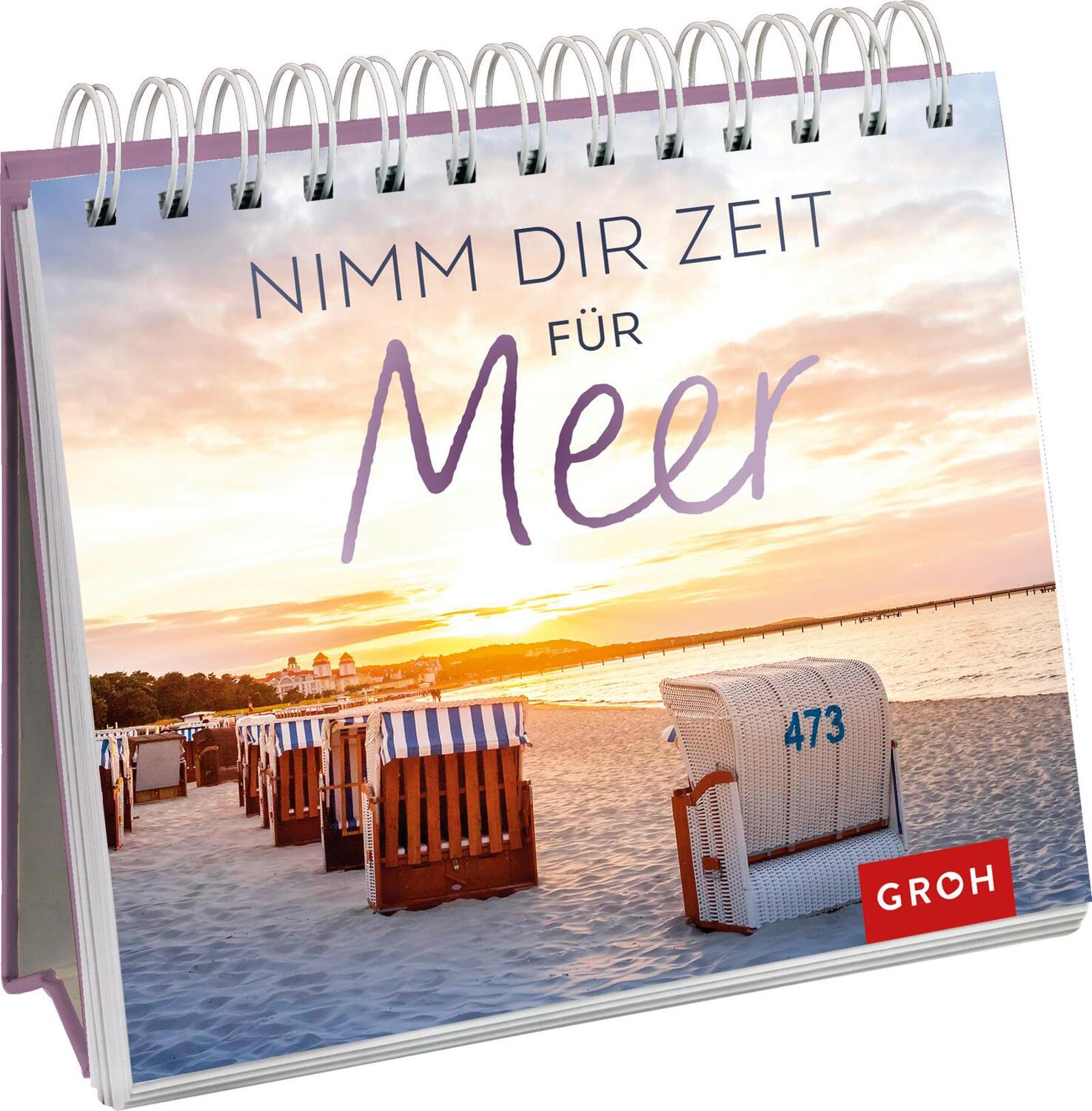 Cover: 9783848500321 | Nimm dir Zeit für Meer | Groh Verlag | Taschenbuch | Spiralbindung