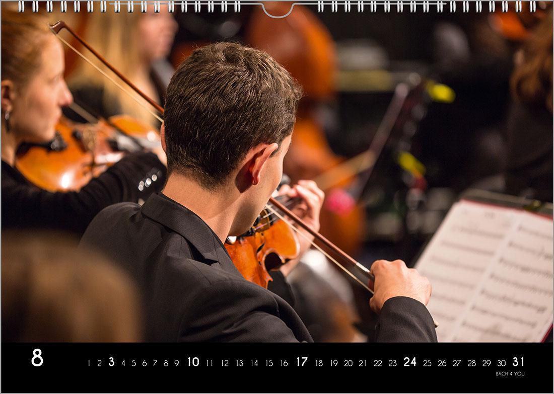 Bild: 9783969030936 | Der Kalender für Klassik-Musik-Freunde, ein Musik-Kalender, 2025,...