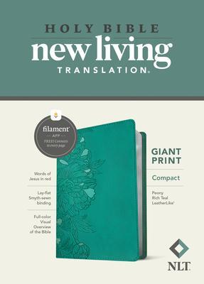 Cover: 9781496460608 | NLT Compact Giant Print Bible, Filament-Enabled Edition...