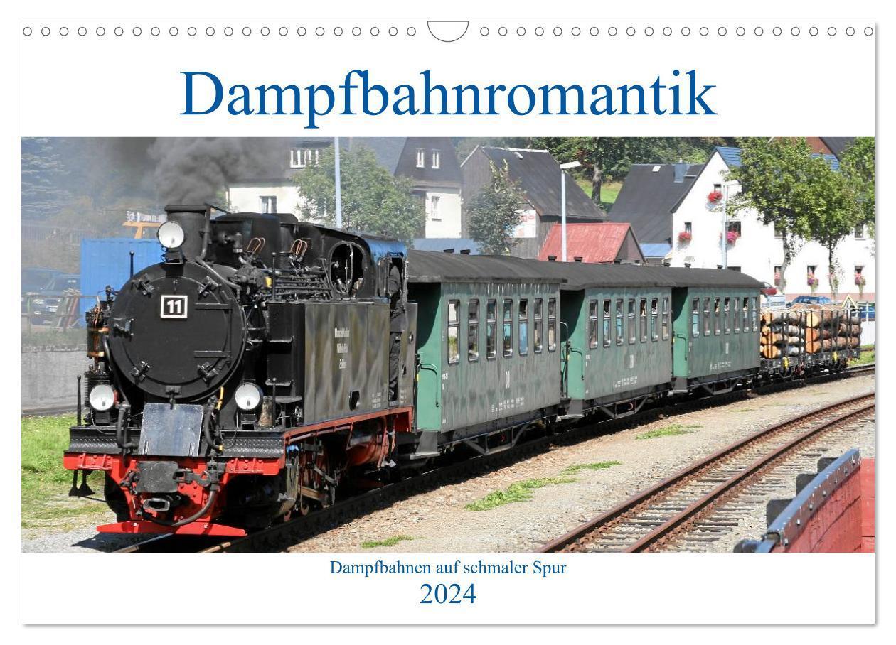 Cover: 9783383231308 | Dampfbahnromantik - Dampfbahnen auf schmaler Spur (Wandkalender...