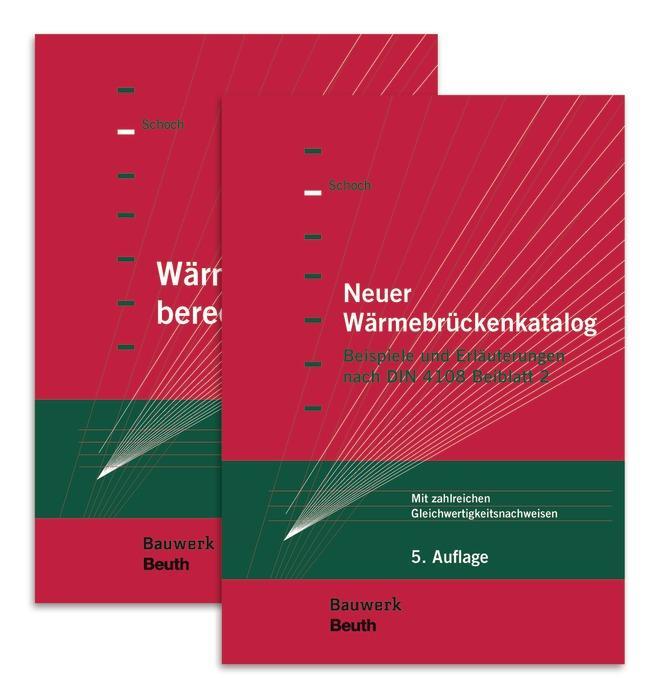 Cover: 9783410281153 | Neuer Wärmebrückenkatalog + Wärmebrückenberechnung | Paket | Schoch