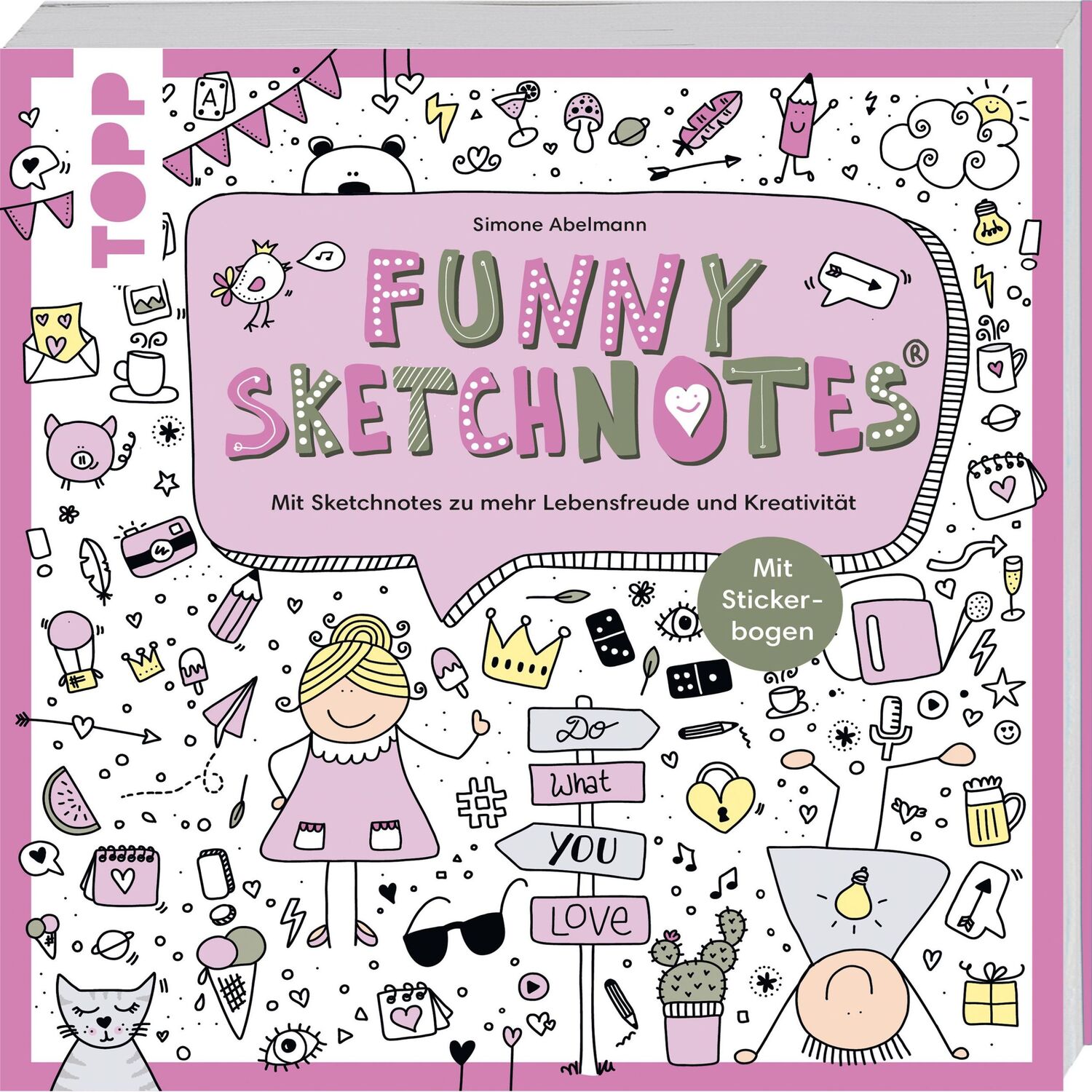 Cover: 9783735881717 | Funny Sketchnotes | Simone Abelmann | Taschenbuch | 144 S. | Deutsch