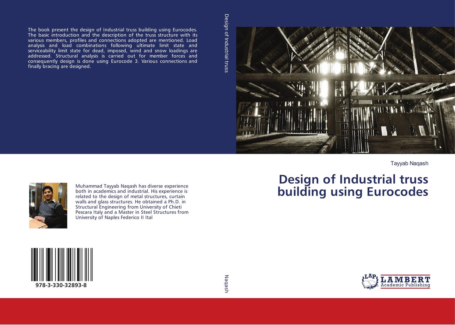Cover: 9783330328938 | Design of Industrial truss building using Eurocodes | Tayyab Naqash