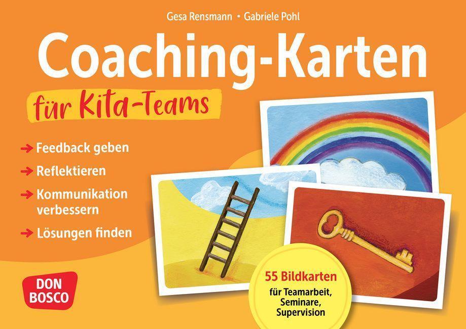 Cover: 4260694921531 | Coaching-Karten für Kita-Teams | Gesa Rensmann | Box | 55 S. | Deutsch