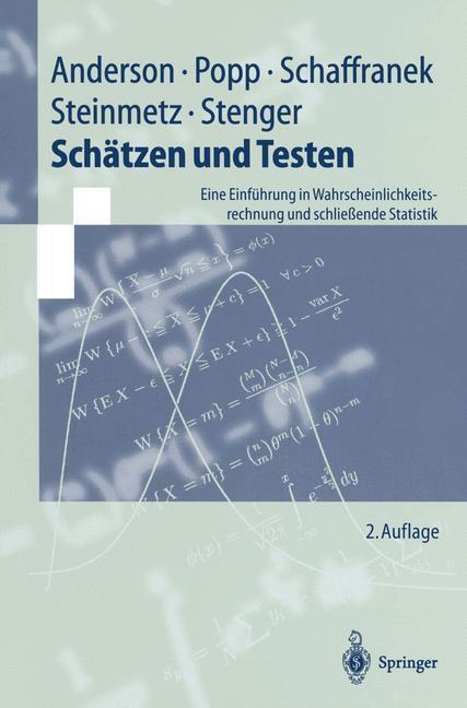 Cover: 9783540628750 | Schätzen und Testen | Oskar Anderson (u. a.) | Taschenbuch | Paperback