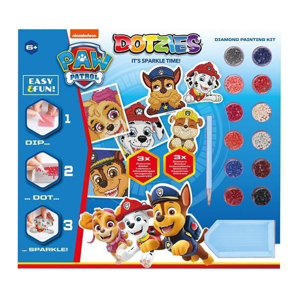 Cover: 4895225927777 | Dotzies by Diamond Dotz Set Paw Patrol | Stück | 2592777 | Deutsch