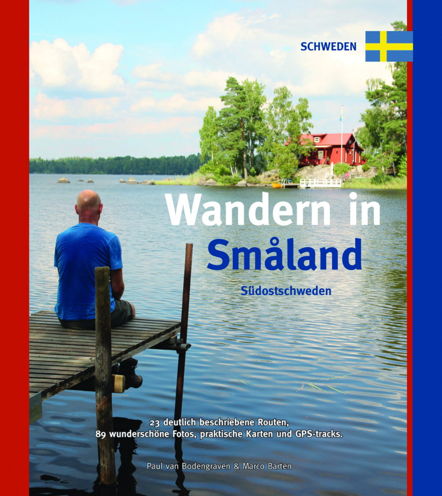 Cover: 9789078194354 | Wandern in Smaland | Paul van Bodengraven (u. a.) | (Land-)Karte