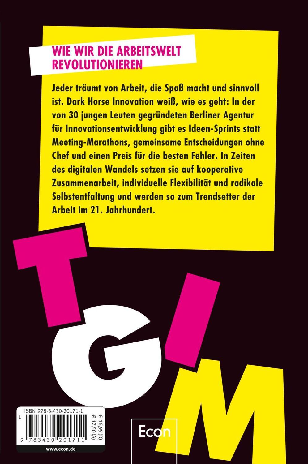 Rückseite: 9783430201711 | Thank God it's Monday! | Buch | Deutsch | 2014 | Econ Verlag