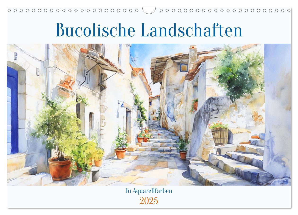 Cover: 9783457183427 | Bucolische Landschaften (Wandkalender 2025 DIN A3 quer), CALVENDO...