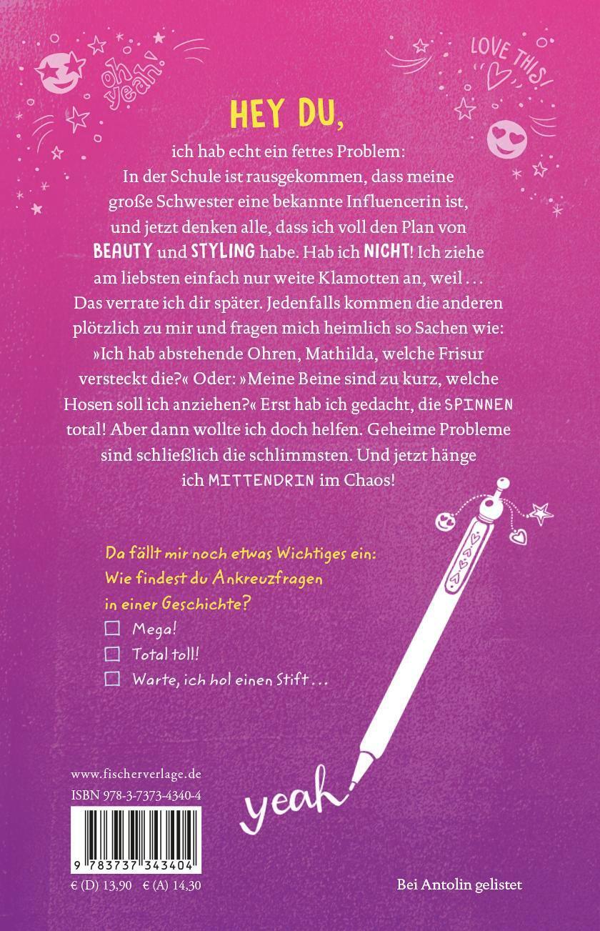 Rückseite: 9783737343404 | Mathilda - Wie style ist das denn?! | Silke Antelmann | Buch | 256 S.