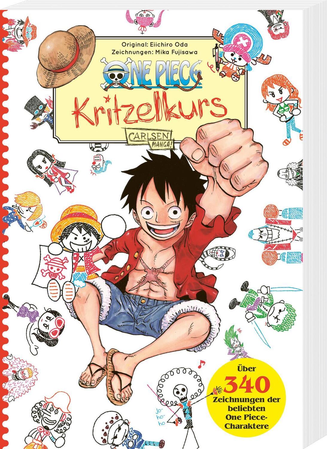 Cover: 9783551025890 | One Piece Kritzelkurs | Eiichiro Oda (u. a.) | Taschenbuch | One Piece