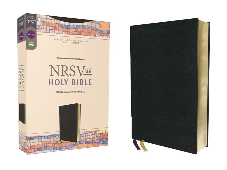 Cover: 9780310461432 | NRSVue, Holy Bible, Leathersoft, Black, Comfort Print | Zondervan