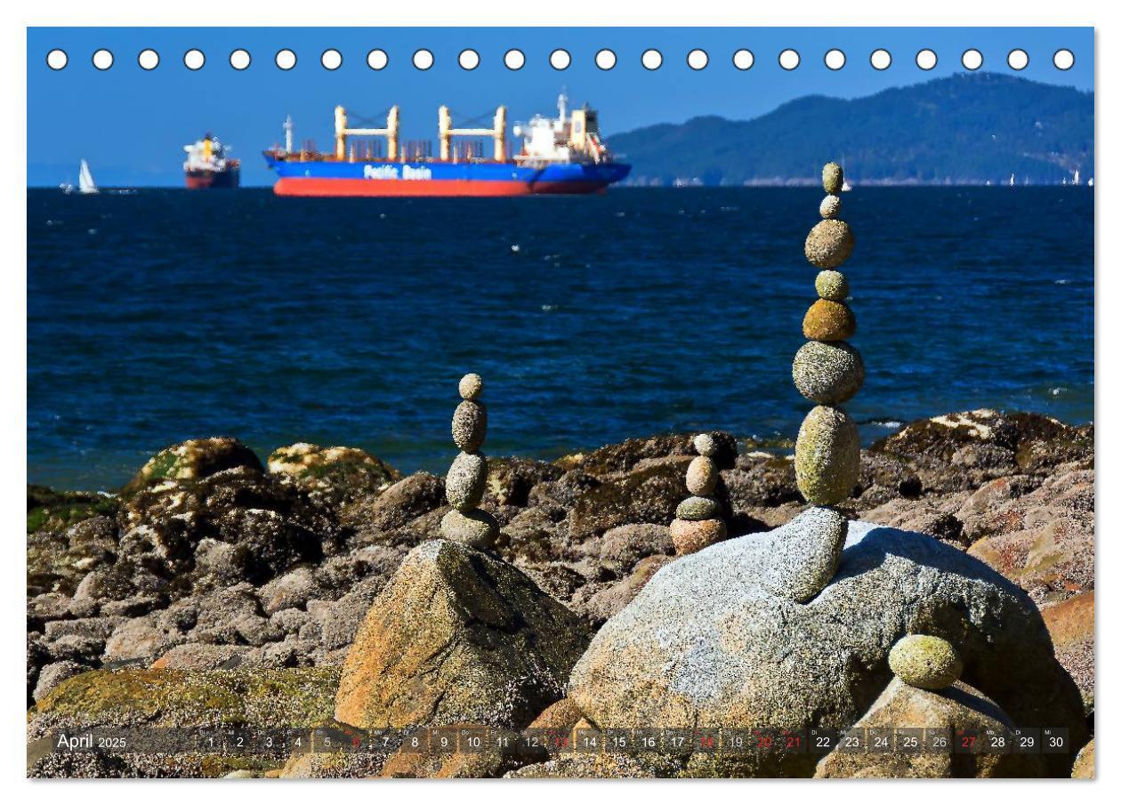 Bild: 9783435503551 | Vancouver Perspektiven (Tischkalender 2025 DIN A5 quer), CALVENDO...