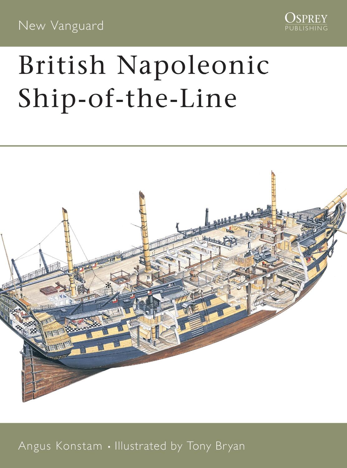 Cover: 9781841763088 | British Napoleonic Ship-Of-The-Line | Angus Konstam | Taschenbuch