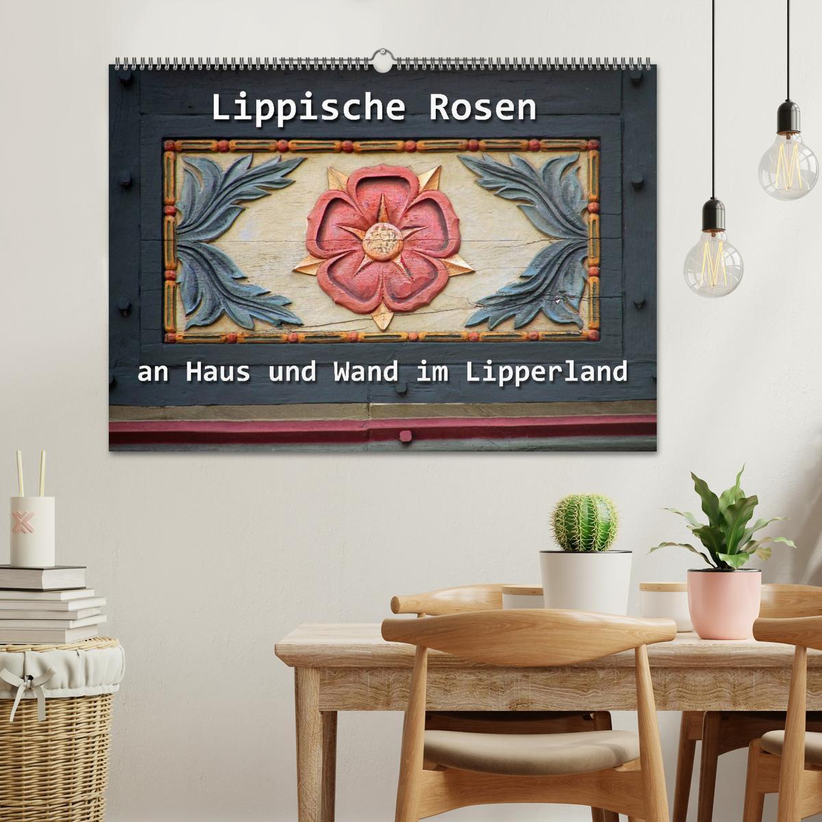 Bild: 9783435703852 | Lippische Rosen (Wandkalender 2025 DIN A2 quer), CALVENDO...