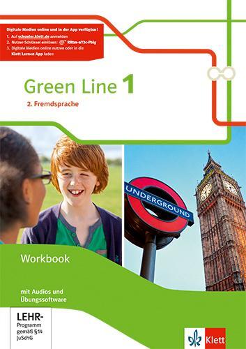 Cover: 9783128130163 | Green Line 1. 2. Fremdsprache. Workbook mit Audios und...