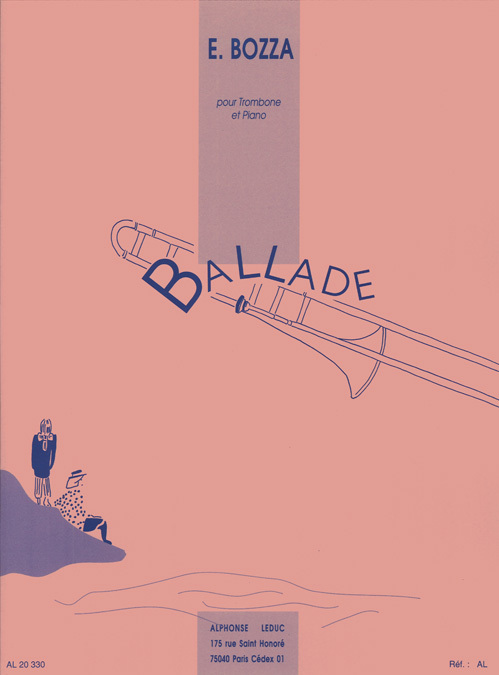 Cover: 9790046203305 | Ballade For Trombone And Piano | Eugène Bozza | Buch | Alphonse Leduc