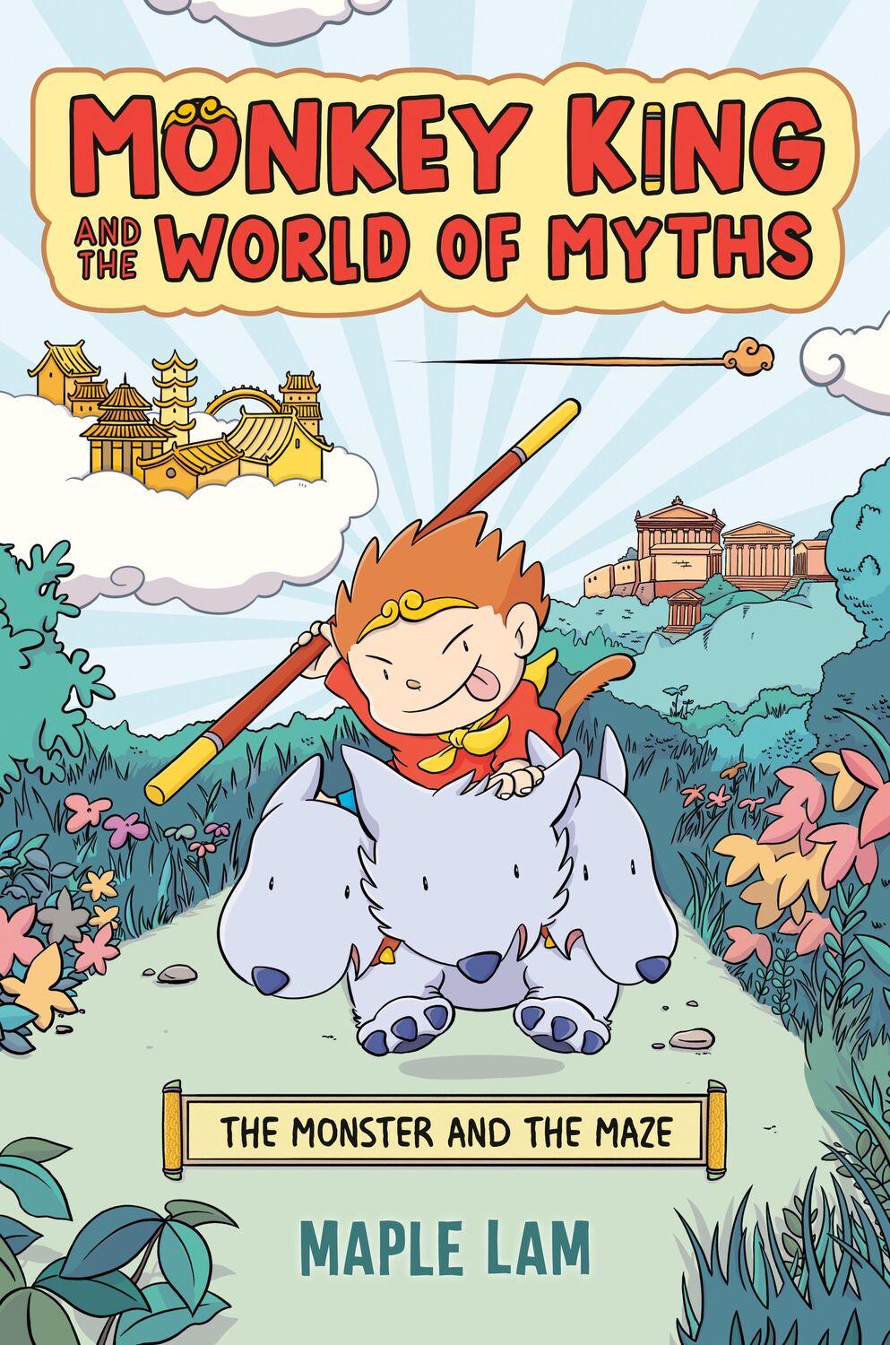 Cover: 9780593524640 | Monkey King and the World of Myths: The Monster and the Maze | Lam