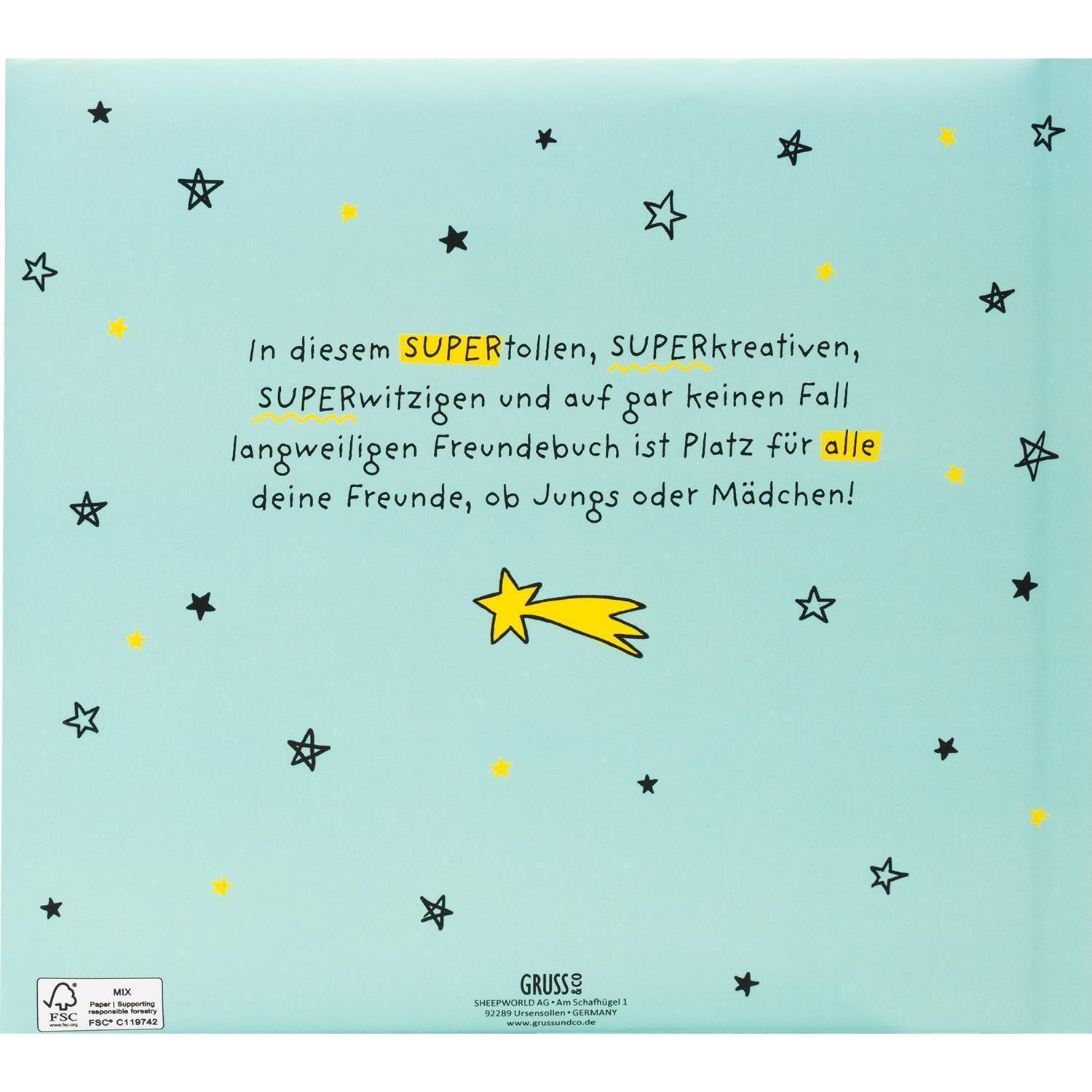 Bild: 4036018489083 | GRUSS &amp; CO Freundebuch Motiv "Superfreunde" | Buch | Deutsch | 2024