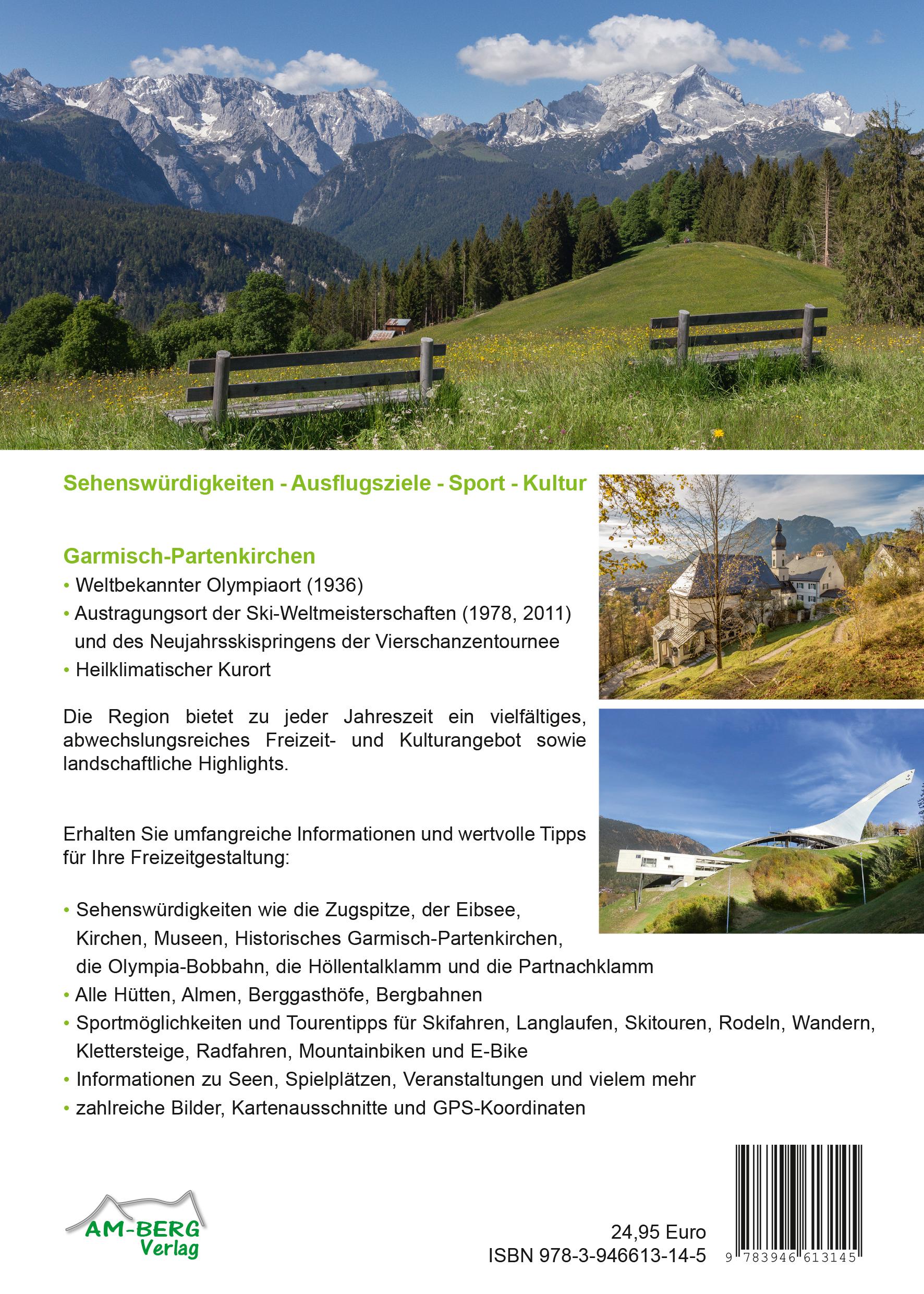 Bild: 9783946613145 | Freizeitführer Garmisch-Partenkirchen mit Farchant und Grainau | Buch