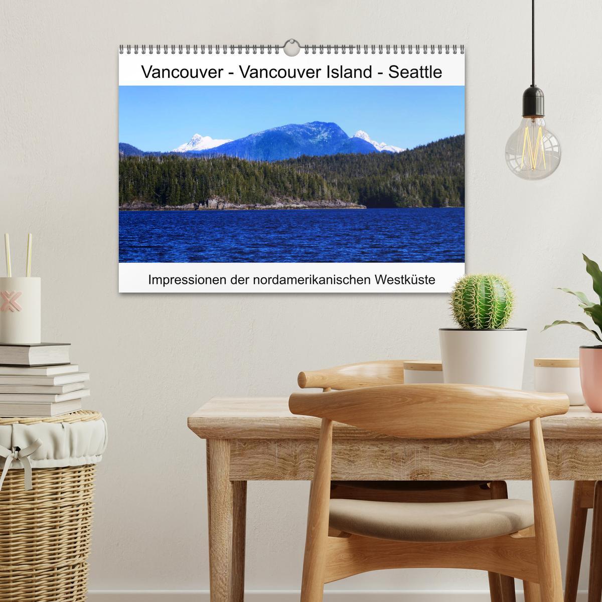 Bild: 9783435274345 | Vancouver - Vancouver Island - Seattle (Wandkalender 2025 DIN A3...