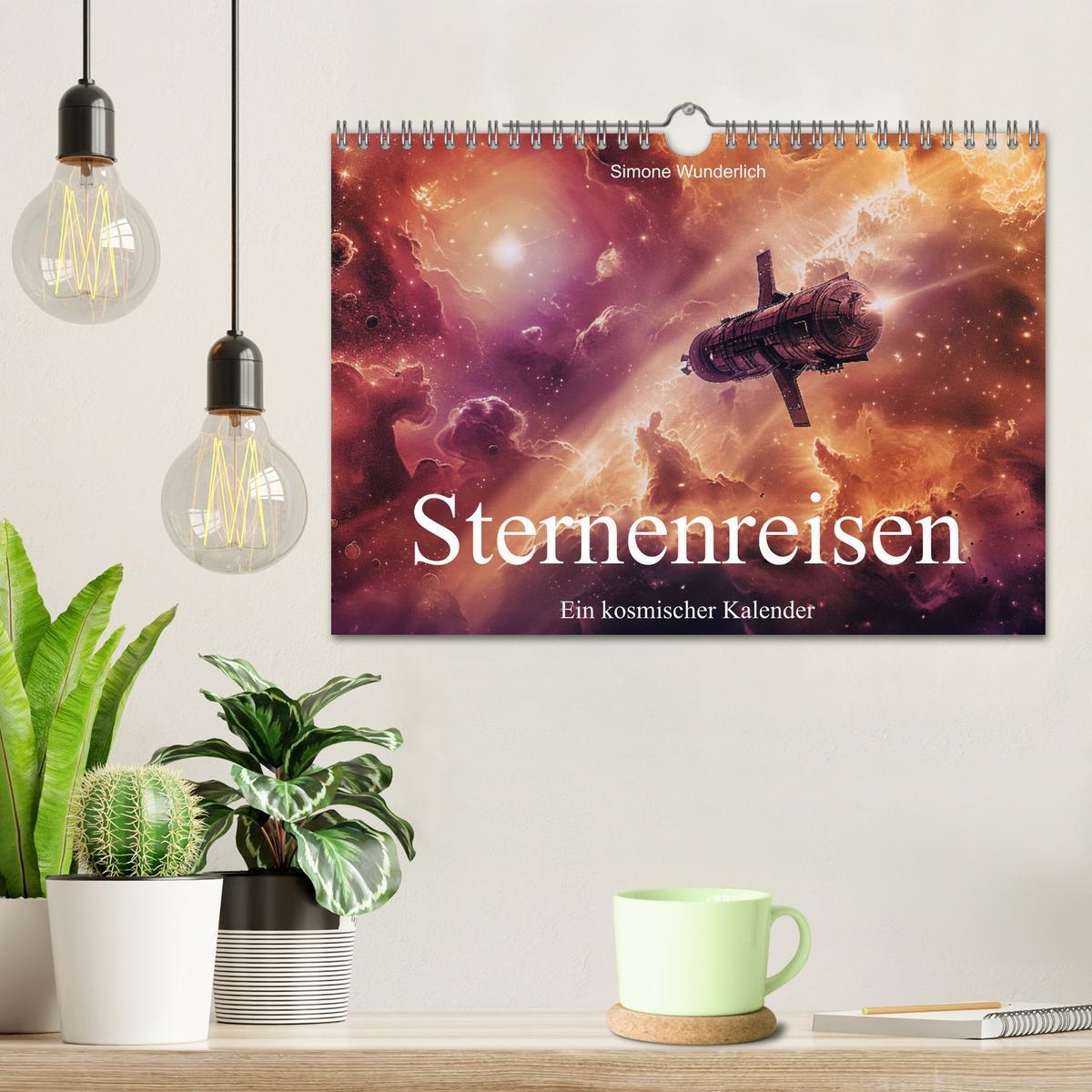 Bild: 9783383821011 | Sternenreisen - Ein kosmischer Kalender (Wandkalender 2025 DIN A4...