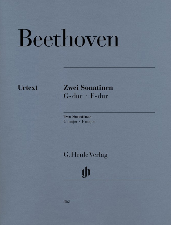 Cover: 9790201803654 | Ludwig van Beethoven - 2 Klaviersonatinen G-dur und F-dur, Anhang 5