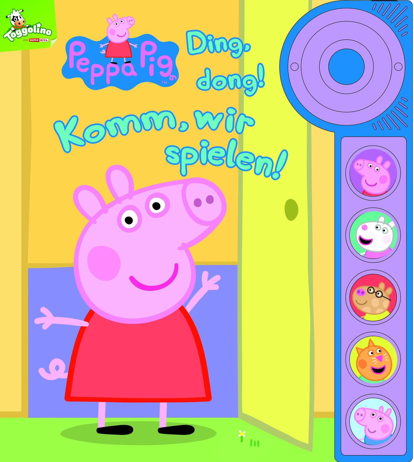 Cover: 9781503743694 | Peppa Pig - Ding, dong! Komm, wir spielen! - Soundbuch | Buch | 2018